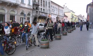 Marș al bicicliștilor pe străzile din Cluj-Napoca și prin satele învecinate, de Ziua Pământului