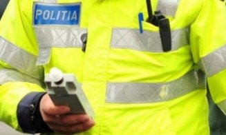 Bărbat reținut de polițiști în Huedin în a doua zi de Paște. Era la volan, beat criță