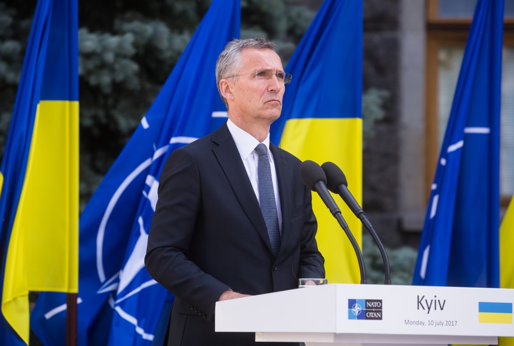 Șeful NATO este în Ucraina pentru prima dată de la începutul războiului