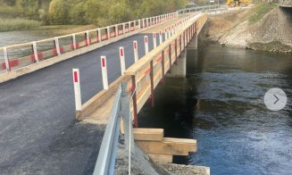 Pas înainte pentru noul pod din Someșu Rece. Va costa 8 milioane de lei