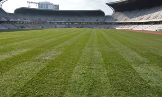 Gazonul de pe stadionul Cluj Arena a fost înlocuit integral. Începe pregătirea terenului pentru primul meci