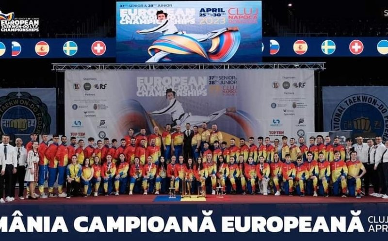 România a câștigat Campionatul European de Taekwon-do ITF de la Cluj-Napoca