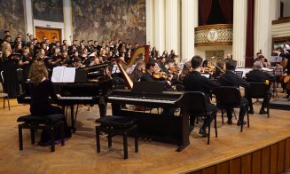 Sala Auditorium Maximum - concert simfonic extraordinar susținut de către corul și orchestra națională a Bisericii Adventiste de Ziua a Șaptea - Glori