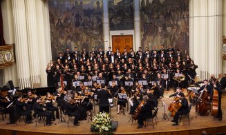 Sala Auditorium Maximum - concert simfonic extraordinar susținut de către corul și orchestra națională a Bisericii Adventiste de Ziua a Șaptea - Glori