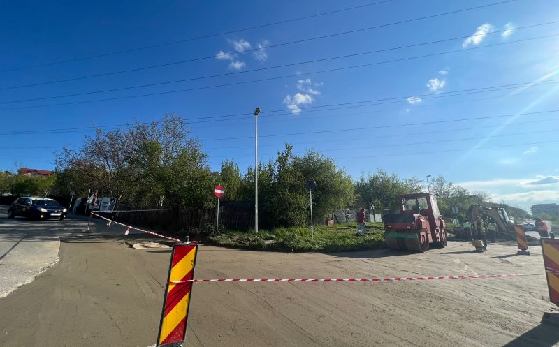 Restricții de circulație în Florești. Se fac lucrări de asfaltare