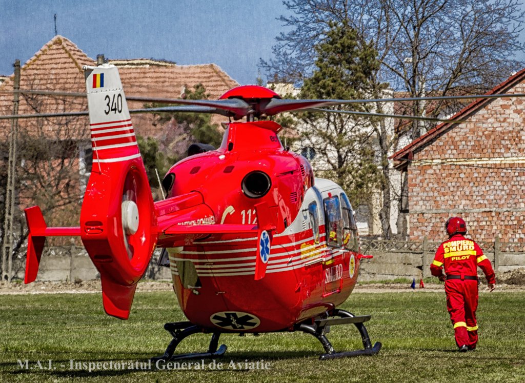 Peste 40 de persoane în stare critică, transportate la spital de Unitatea Specială de Aviație Cluj-Napoca, în aprilie