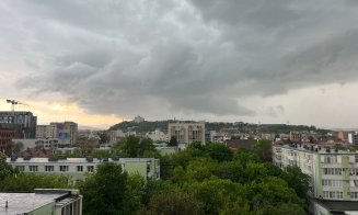 Cod portocaliu de vreme rea la Cluj! A fost emis mesaj RO-Alert