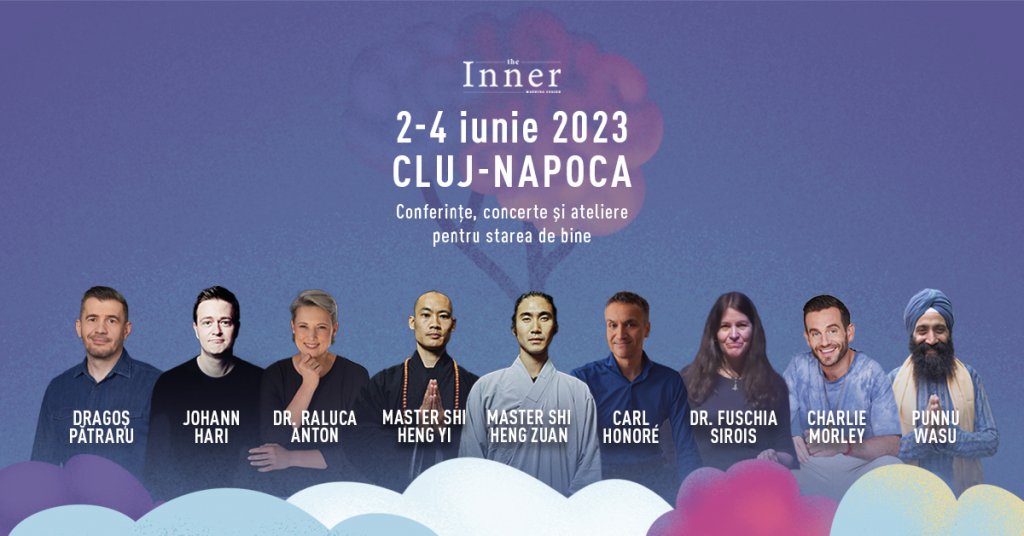 Speakeri de top la The INNER, eveniment unic dedicat stării de bine