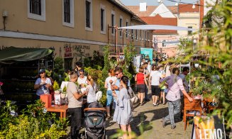 Strada Potaissa din Cluj-Napoca înfloreşte! Intrare gratuită la PIAȚA de FLORI / Invitaţie la ”Masa bunei vecinătăți”