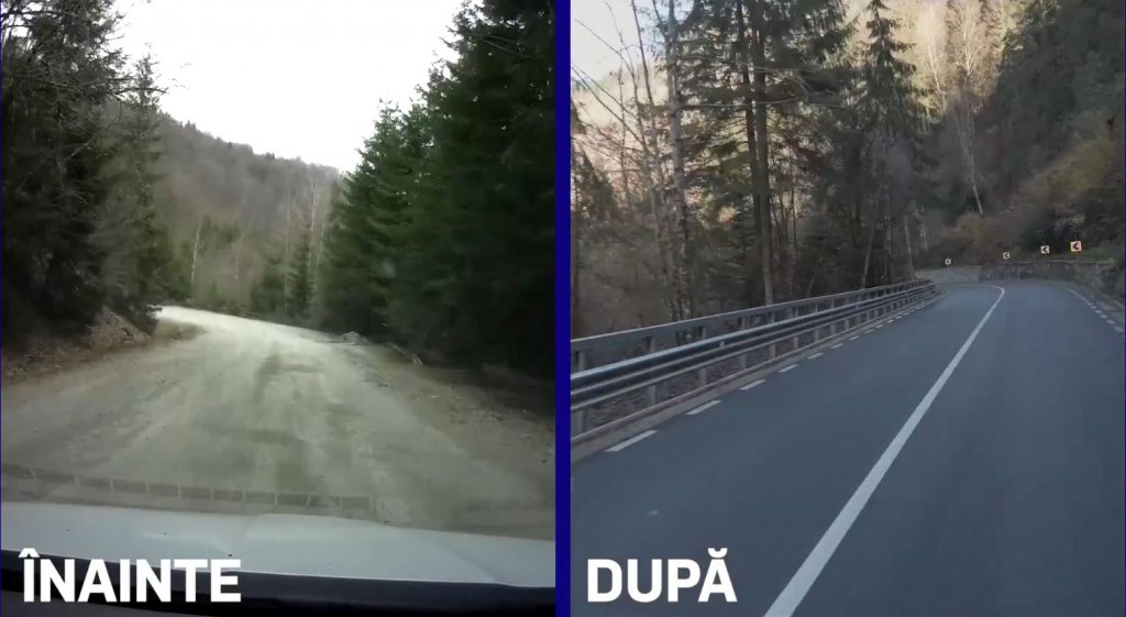 Drumul Apusenilor: VIDEO cu cei peste 25 de km, ÎNAINTE și DUPĂ modernizare
