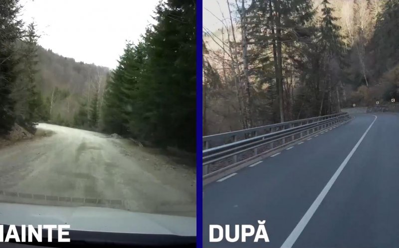 Drumul Apusenilor: VIDEO cu cei peste 25 de km, ÎNAINTE și DUPĂ modernizare
