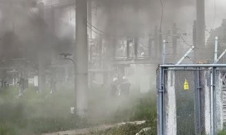 INCENDIU în zona Tăietura Turcului. Fumul, vizibil în tot orașul