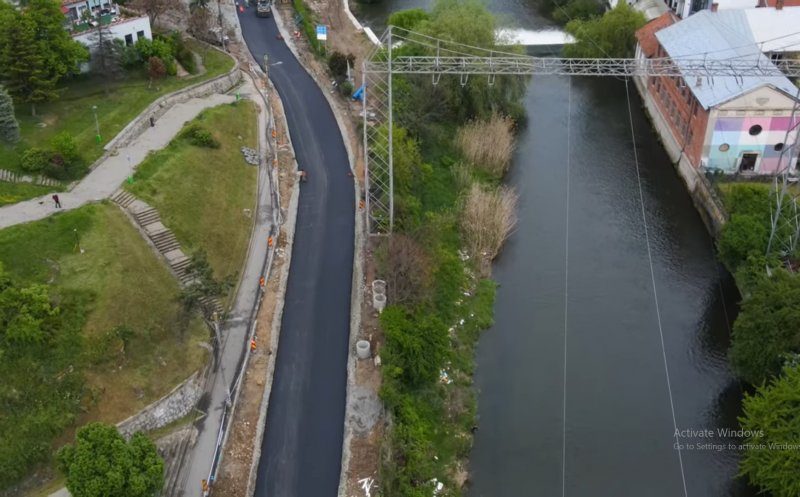 Asfalt pe Dragalina! Când se va redeschide traficul
