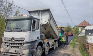 Un nou drum județean din Cluj se asfaltează! Face legătura între două orașe