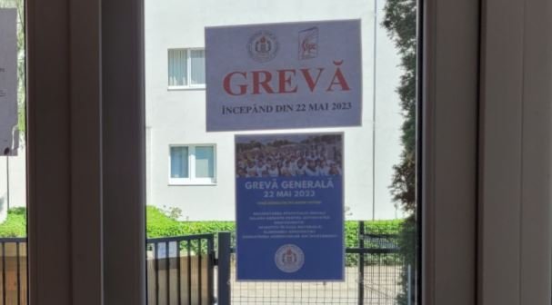 Prima zi de grevă în învățământ. Pustiu și liniște în școlile din Cluj: "Nu dăm declarații!"