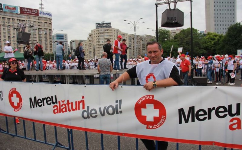 Sindicaliștii din Sănătate se alătură profesorilor. Lider Sanitas: "Acum este momentul! Dacă guvernanții ne dezbină, noi să ne unim!"