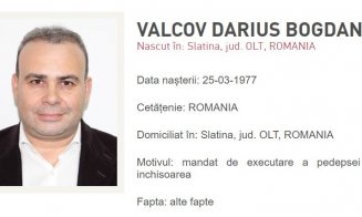 Darius Vâlcov, dat în urmărire generală, s-a predat în Italia. Fostul ministru al Finanțelor are de executat 6 ani de închisoare