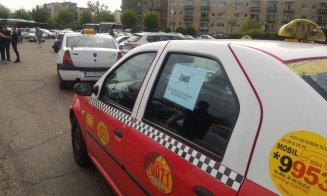 Și taximetriștii protestează la Cluj. Ce nemulțimiri au