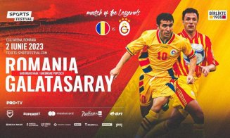 Biletele pentru România All Stars vs. Galatasaray Legends pot fi cumpărate de azi și de la stadion