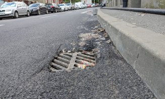 Primele săpături pe strada Dragalina recent asfaltată