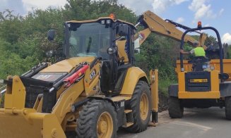 Reparații pe un nou drum județean din Cluj. Lucrările vor fi gata în 6 luni