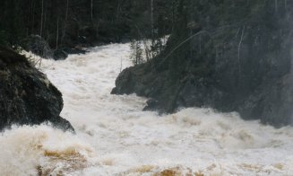 Cod galben de inundații pe râurile din Cluj și alte județe