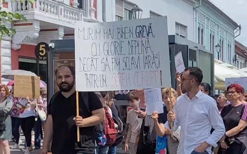 Memorandumul nu îi oprește pe profesori: Protestul NU va fi anulat!