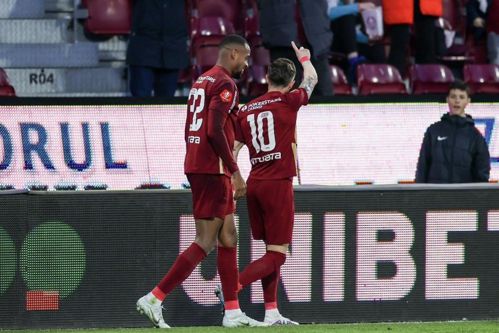 Doi jucători de la CFR Cluj, în topul fotbaliştilor cu cele mai multe contribuţii ofensive din Superligă