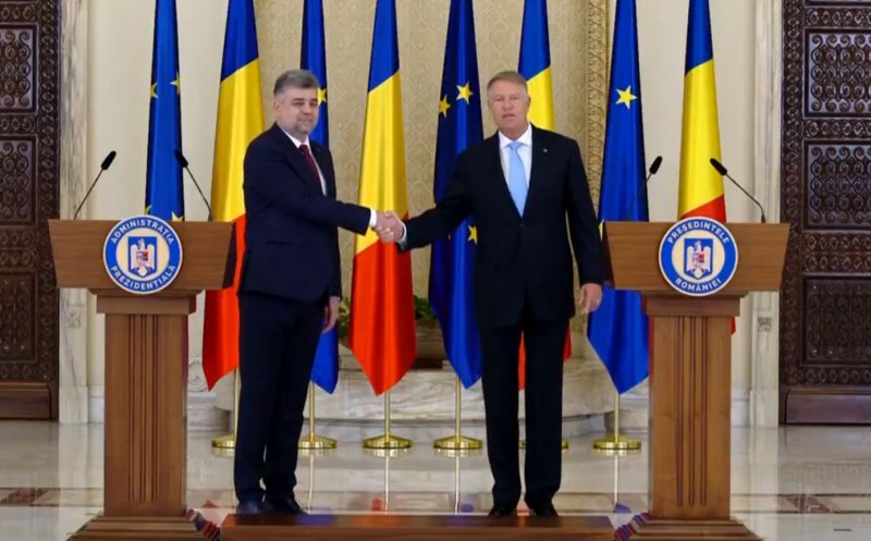 Iohannis l-a desemnat pe Marcel Ciolacu premier