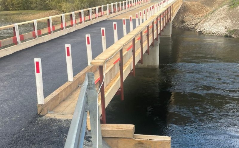 Pod nou în județul Cluj. Când va fi gata