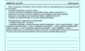 Evaluare Națională 2023. Ce subiecte au primit elevii la Română