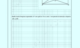 SUBIECTELE la Matematică la Evaluare Națională. Ce au avut de rezolvat elevii