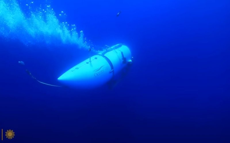 Cum arată la interior submersibilul Titan, dispărut de câteva zile. Nu există scaune, iar pasagerii intră descălțați
