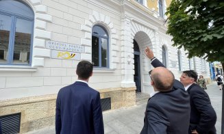 Cum arată Palatul Poștei din Cluj, proaspăt reabilitat cu 900.000 de euro. Florin Gliga: „Pentru oraș înseamnă foarte mult această renovare. Și valoric, și de suflet"