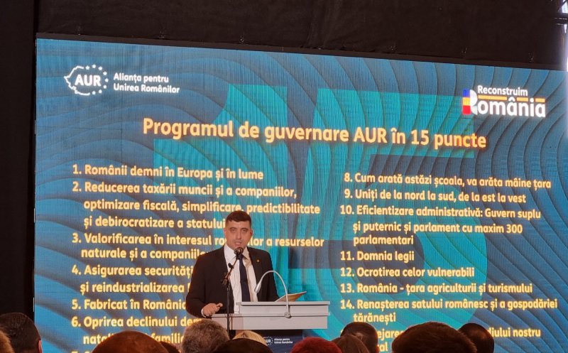AUR și-a prezentat programul de Guvernare la Cluj: „Oamenii de rând de aici nu își mai permit să trăiască în propriul oraș”