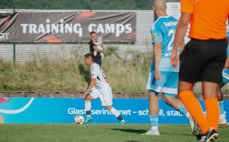 Calcan a revenit cu planuri mari la "U" Cluj: "Îmi doresc să intrăm în play-off și să câștig un trofeu"