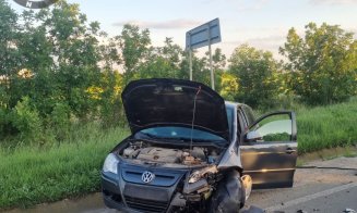 Accident grav în Turda. Trei oameni au ajuns la spital