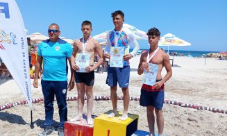 Medalii de aur pentru juniorii de la CSM Cluj-Napoca, la Campionatul Național de Lupte pe Plajă