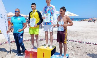 Medalii de aur pentru juniorii de la CSM Cluj-Napoca, la Campionatul Național de Lupte pe Plajă