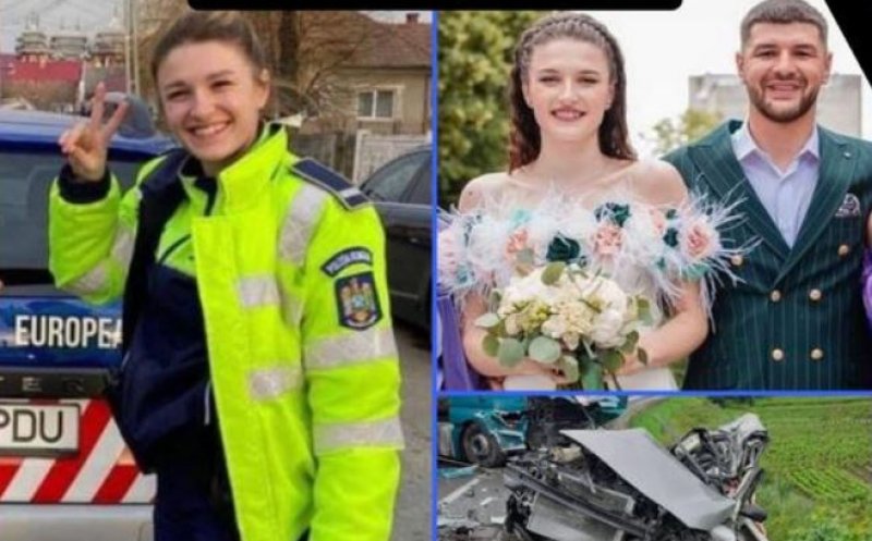 Momente triste la Cluj! Cei doi tineri polițiști, morți în accidentul din Șaula, vor fi conduși pe ultimul drum