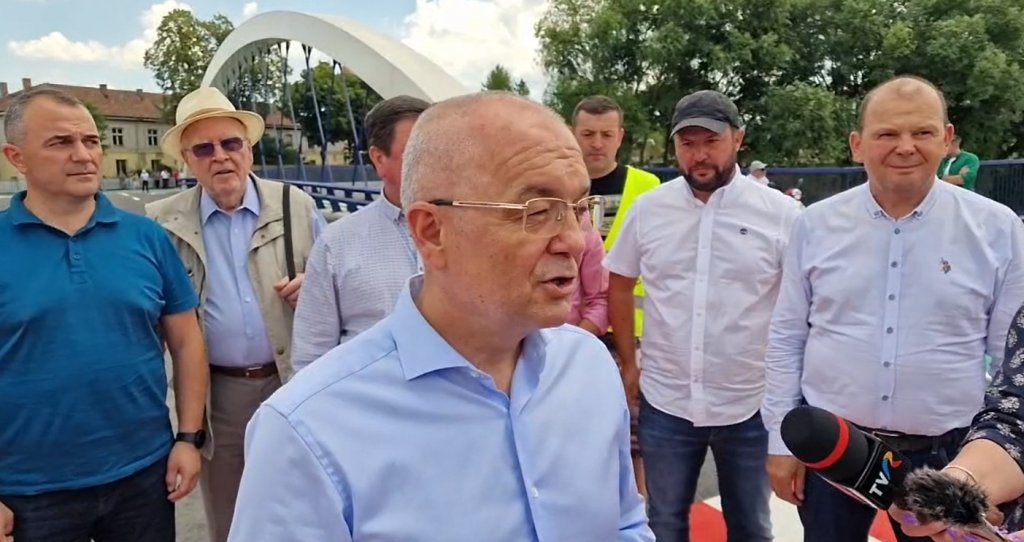 Podul Oașului Răsăritului a fost deschis circulației