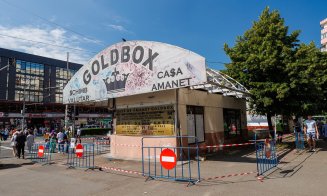 A început demolarea construcției din stația de autobuz din Piața Mărăști. În loc va fi amenajată o stație de transport public la standarde moderne