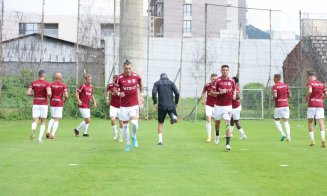 CFR Cluj a câștigat al doilea amical la verii