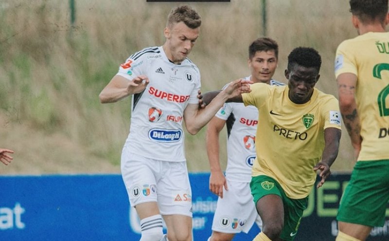 Universitatea Cluj a remizat cu Zilina în cantonamentul din Austria