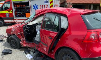 ACCIDENT GRAV în Cluj cu un TIR și o mașină. Un bărbat de 84 de ani, a decedat