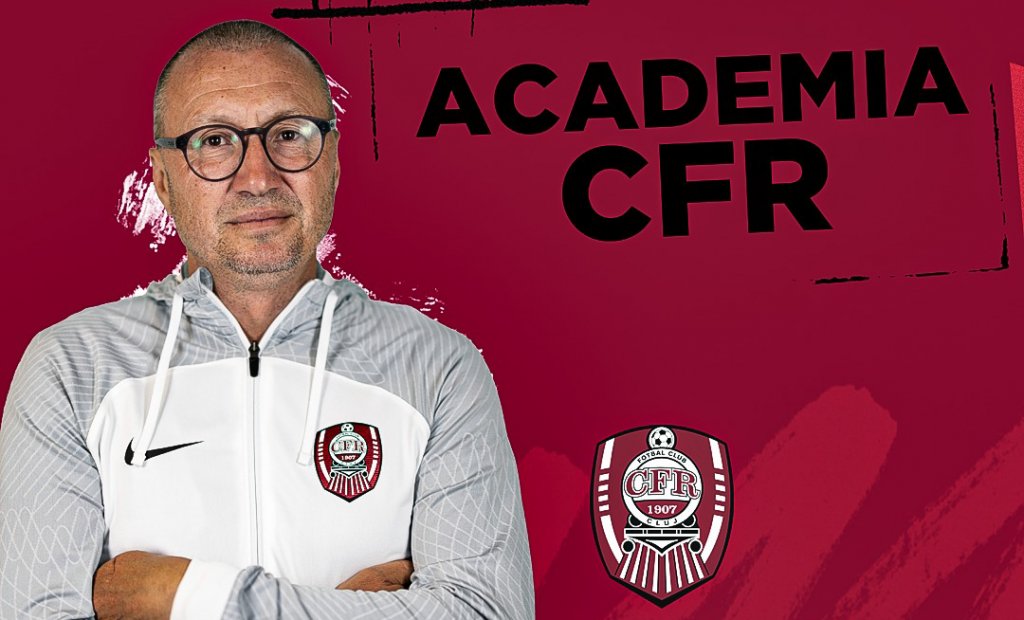 CFR Cluj are șef nou la Academia de Juniori