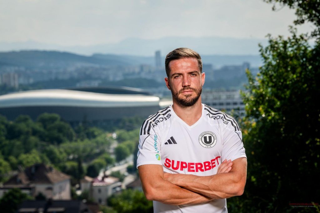 Alex Chipciu își dorește să se retragă de la "U" Cluj: "M-am simțit apreciat aici"