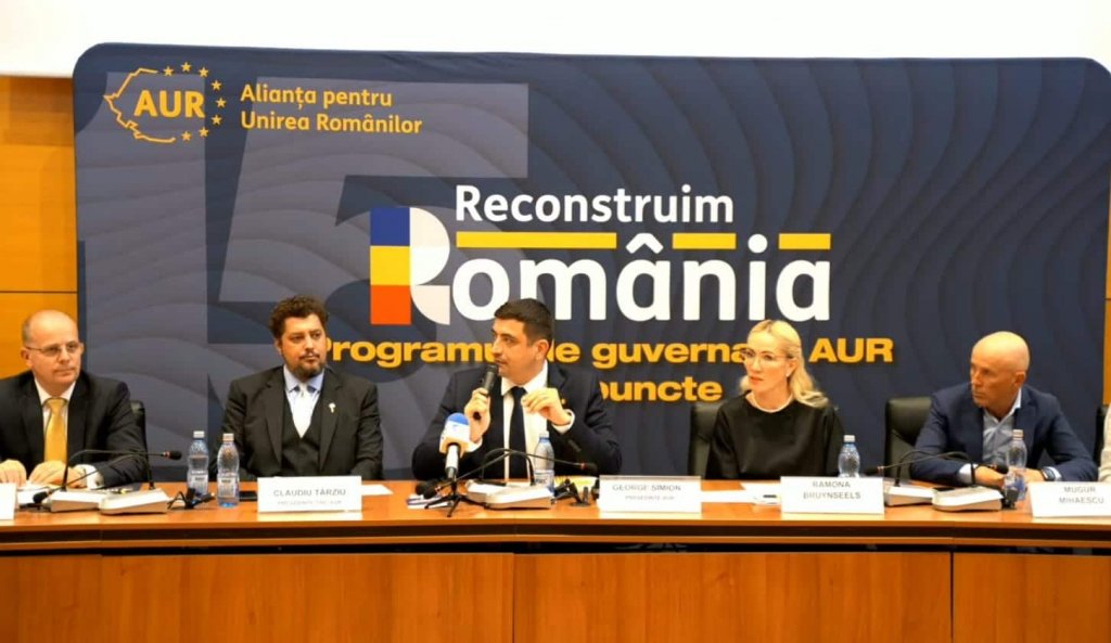 AUR își prezintă candidații la alegerile europarlamentare! Un fost candidat la primăria Cluj-Napoca, în cărți să prindă lista