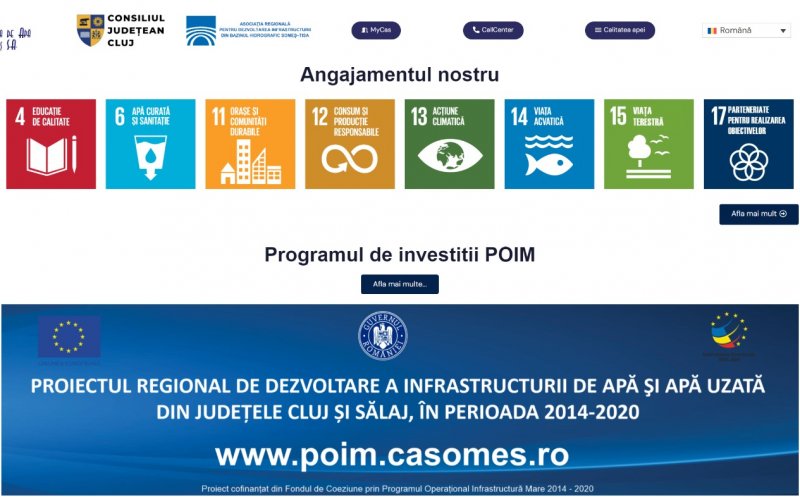 Compania de Apă Someș va avea un nou site! Tișe: „Trebuie să folosim tehnologia pentru oameni și în interesul lor”