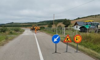 Reparații pe un nou drum județean din Cluj. Tișe: „Sunt lucrări importante pentru că...”